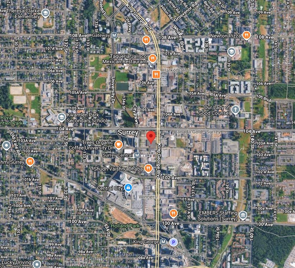 10355 King George Boulevard Surrey Civic District Wesgroup