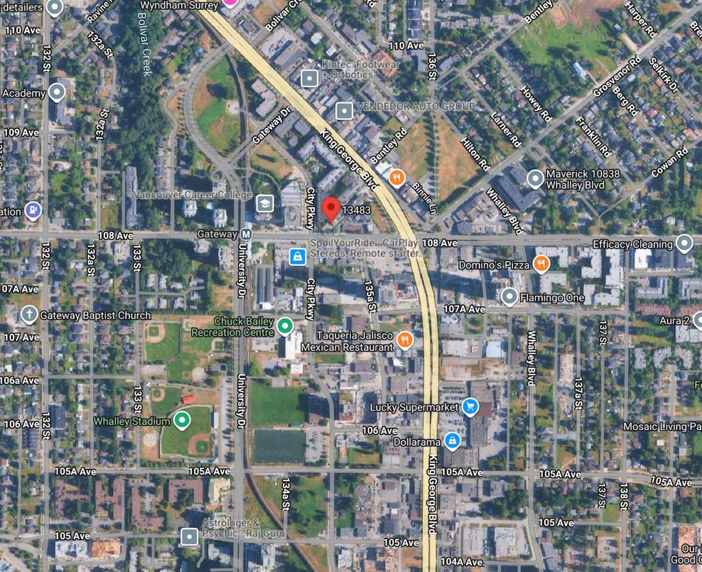 13532-13576 King George Boulevard 13483 108 Avenue Surrey