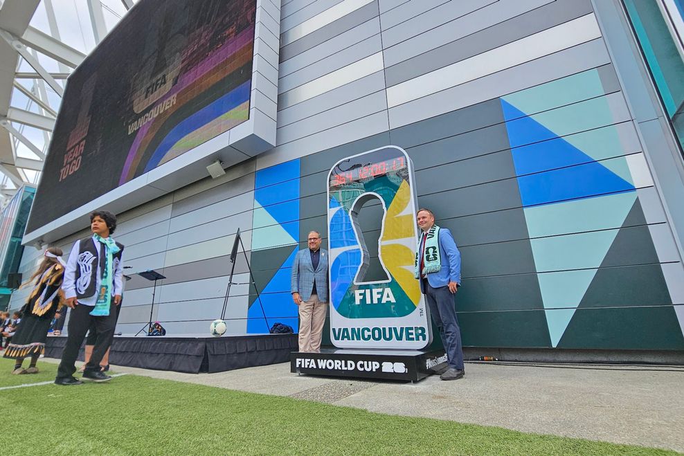 vancouver fifa 2026 world cup countdown clock bc place stadium terry fox plaza f