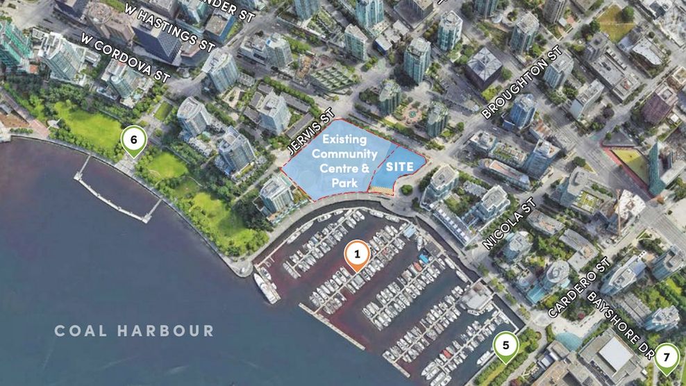 480 broughton street vancouver coal harbour elementary school social housing