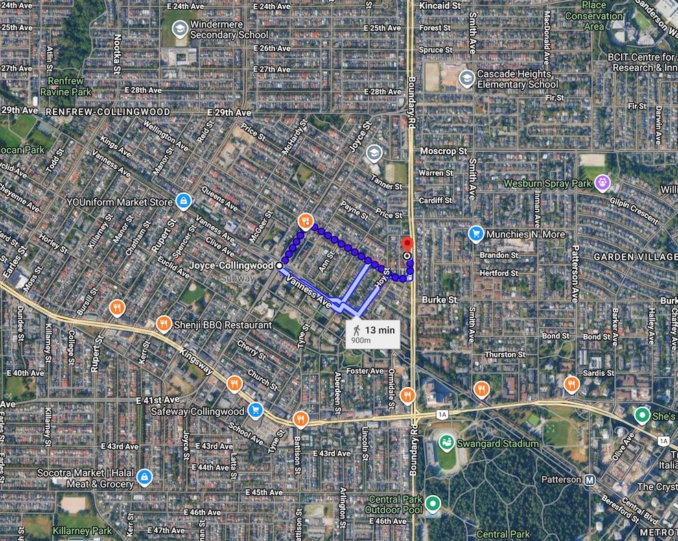 5027-5053 Boundary Road Vancouver Morrison Park social housing tower