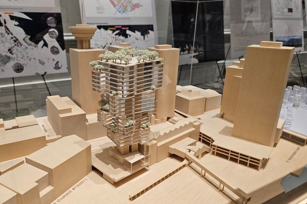 2026 concept of 601 West Cordova St., Vancouver. (Kenneth Chan)