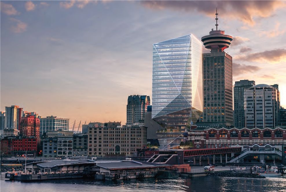 555 west cordova street the crystal office tower