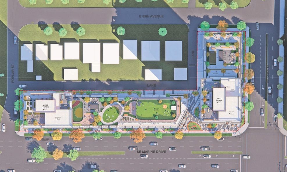 605-695 Southeast Marine Drive Vancouver 