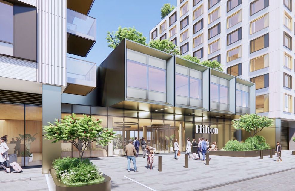 888 west broadway vancouver hilton hotel 2025 concept
