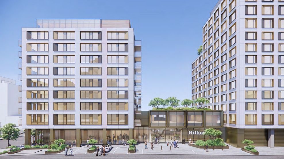 888 west broadway vancouver hilton hotel 2025 concept