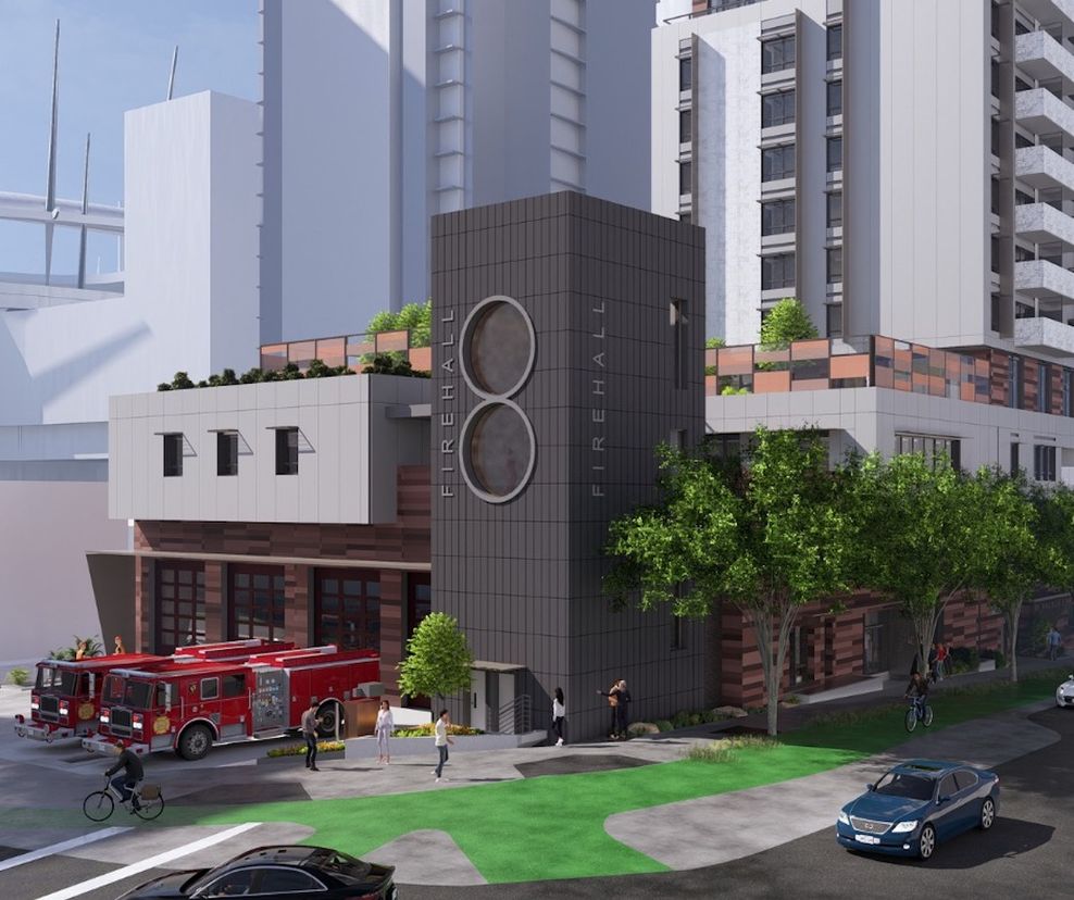 95 nelson street 990 beatty street vancouver social housing firehall 2025 