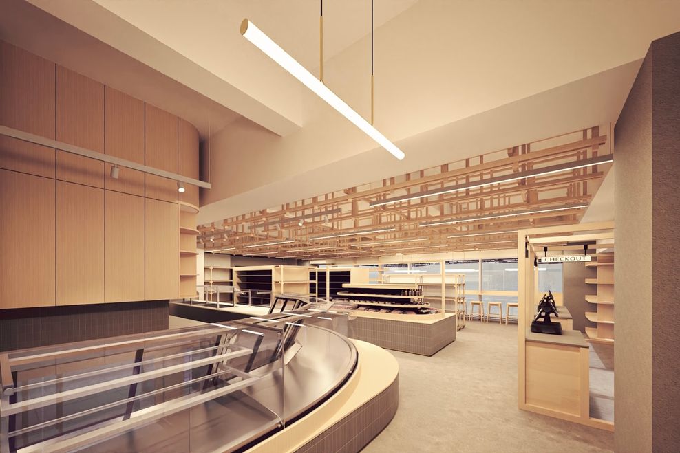 Rendering of Aburi Market Downtown (Aburi Market)