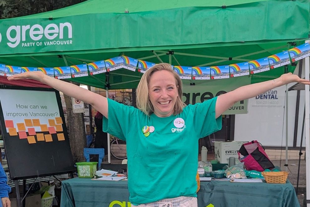 Annette Reilly. (Green Party of Vancouver)