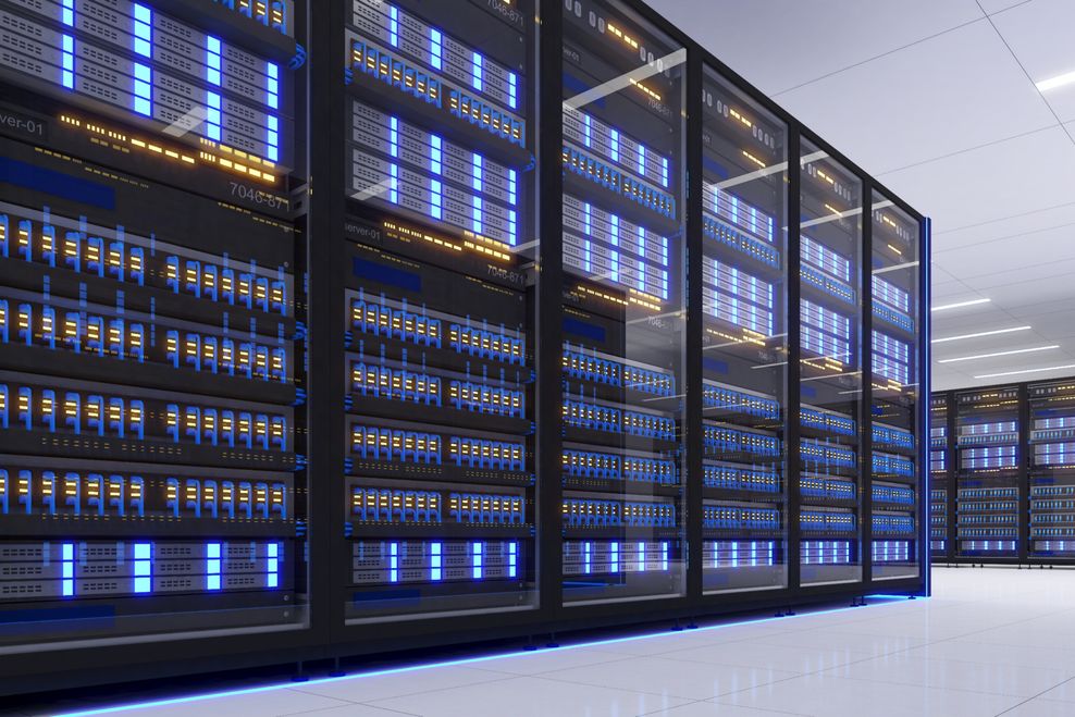 A data centre. (Oselote/Shutterstock)