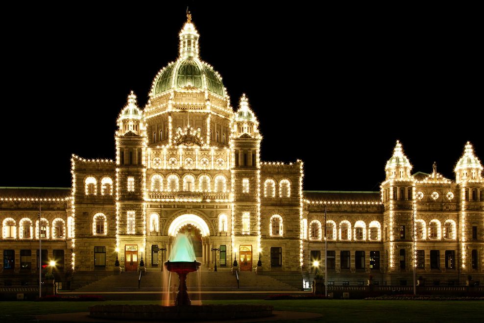 B.C. legislature in Victoria. (Claudia G. Cooper/Shutterstock)