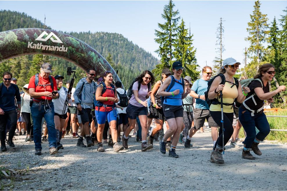 Hikers break Guinness World Record with Cypress Mountain trek