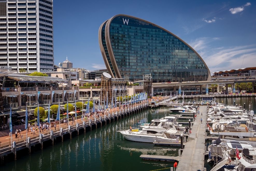 darling harbour waterfront sydney