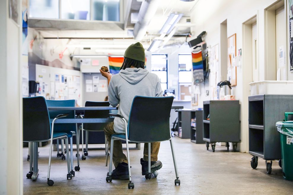 Directions Drop-in Centre Hall Mavreen David