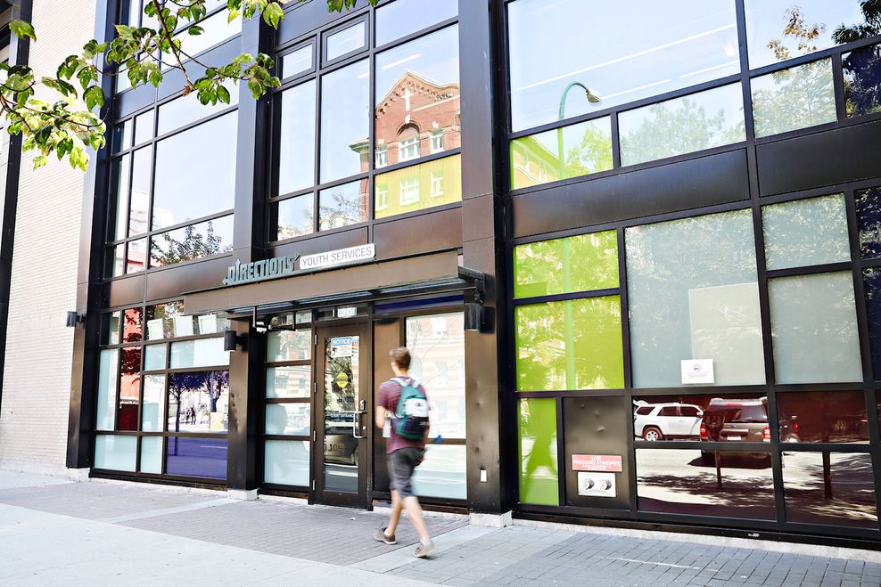 Directions Drop-In Centre. (Mavreen David/Family Services of Greater Vancouver)