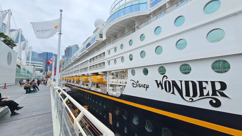 disney wonder cruise ship vancouver canada place