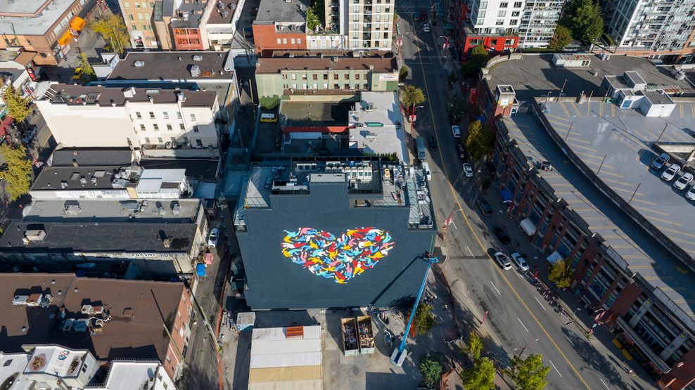 keefer house hotel vancouver chinatown humanity heals heart mural 