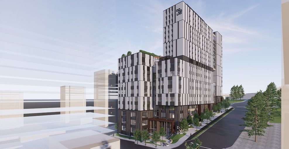 Construction starts on Douglas College's New Westminster expansion with student housing