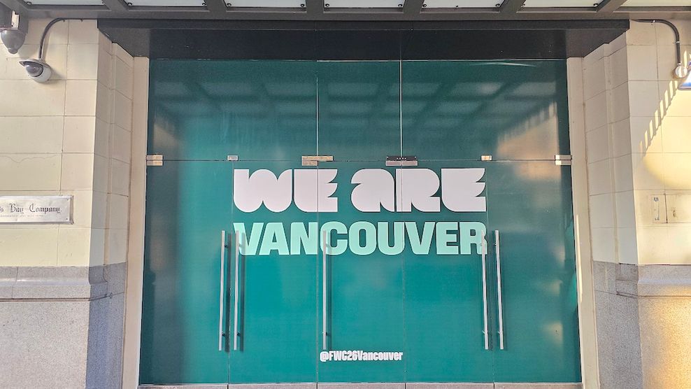 fifa world cup branding hudsons bay vancouver