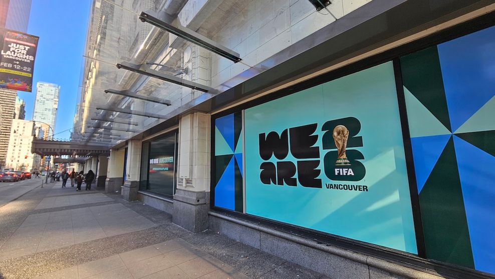 fifa world cup branding hudsons bay vancouver