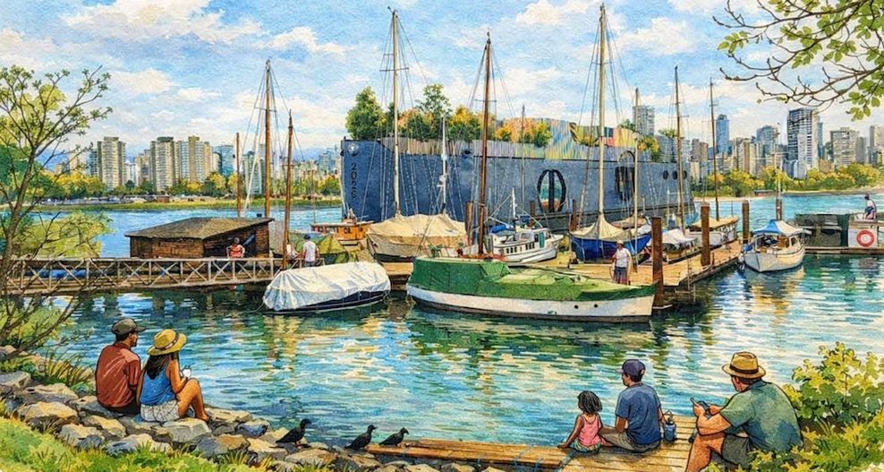 havn sauna spa kitsilano point vancouver maritime museum heritage harbour