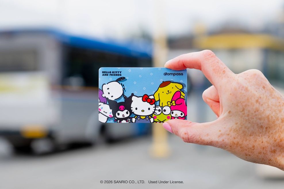 Hello Kitty Compass Card