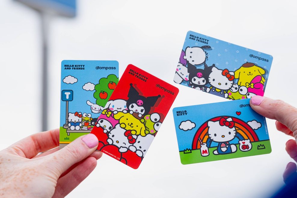 Hello Kitty Compass Card