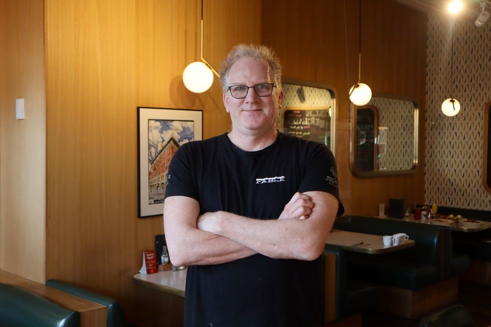 Owner of Fable Diner Ron MacGillivray (Marco Ovies/Dished)