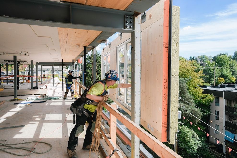 intelligent city mass timber