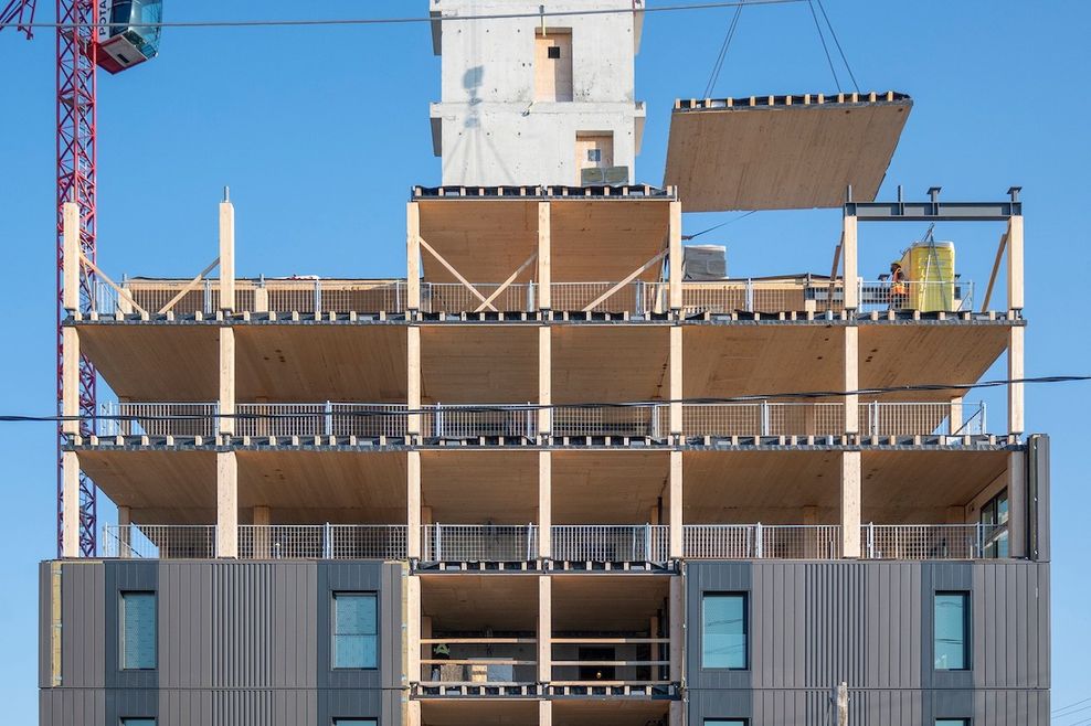 intelligent city mass timber