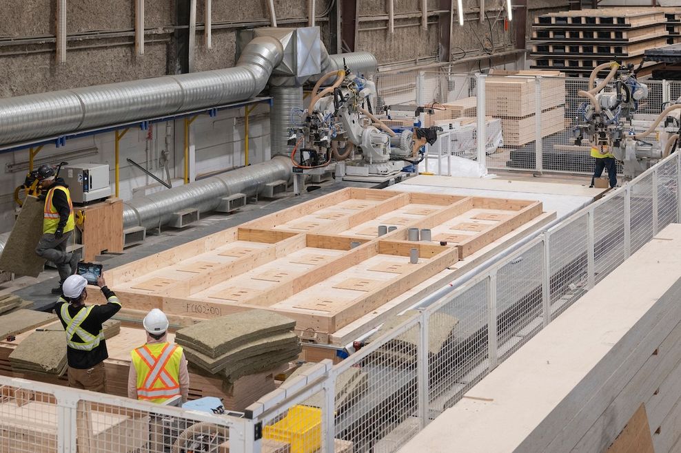 intelligent city mass timber