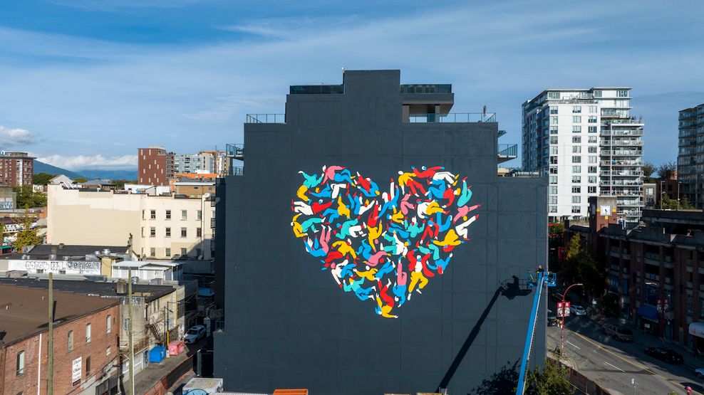 keefer house hotel vancouver chinatown humanity heals heart mural 