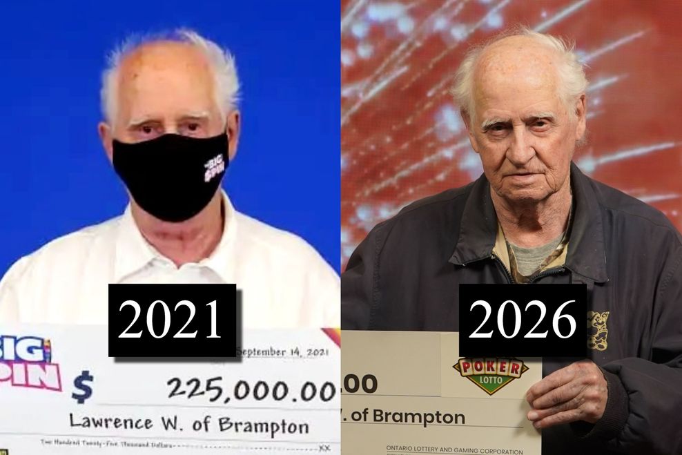 Retired Canadian truck driver stunned by second lottery win