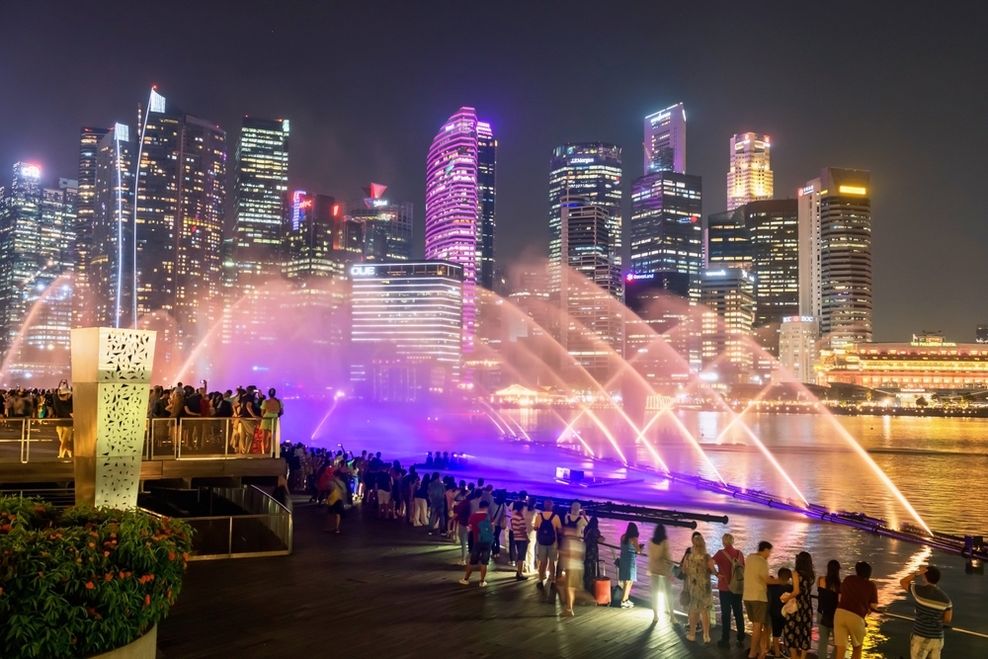 marina bay waterfront singapore