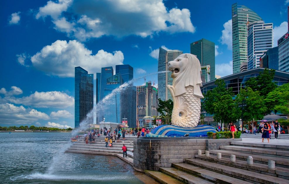 marina bay waterfront singapore