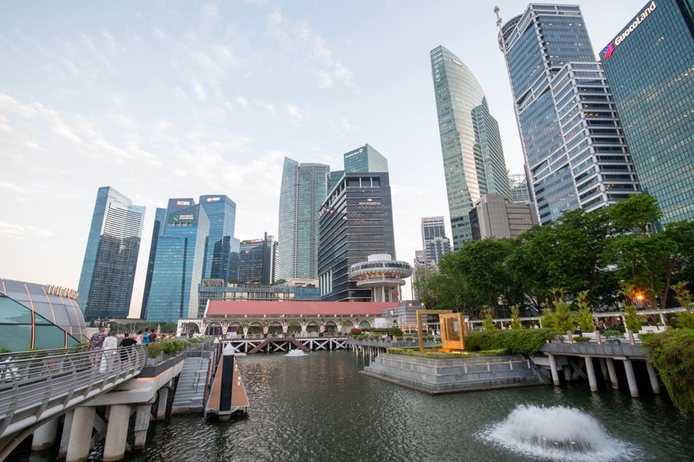 marina bay waterfront singapore