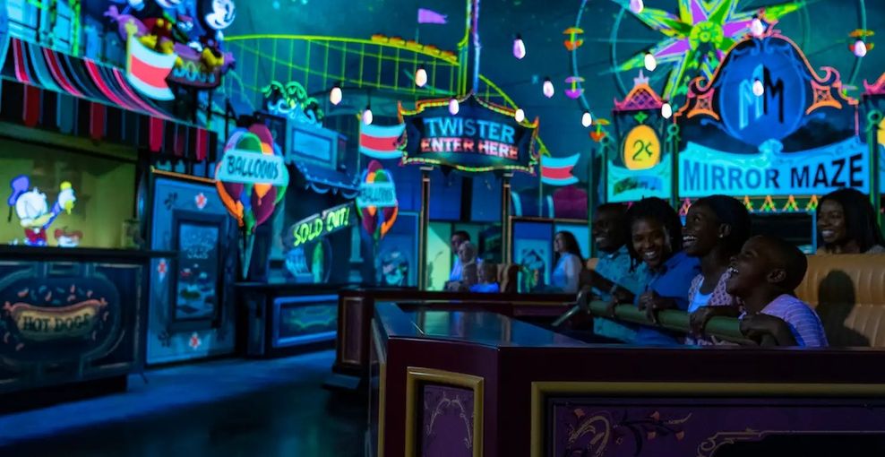 Mickey & Minnie's Runaway Railway at Disneyland. (Disneyland Resort)