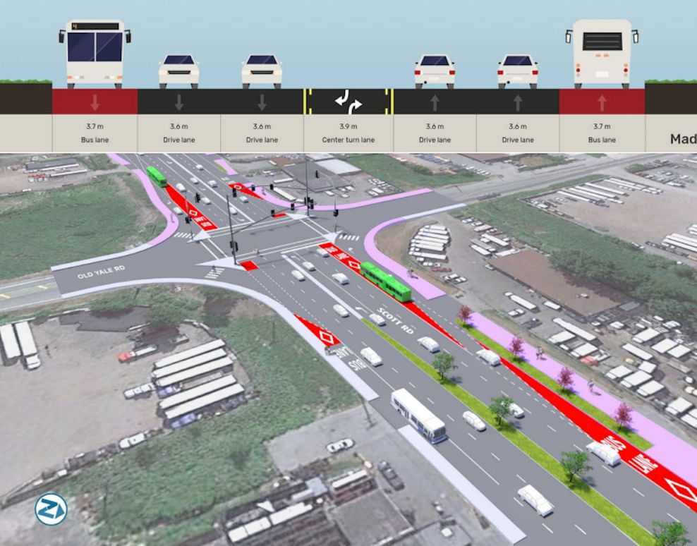 r6 rapidbus scott road old yale road 2