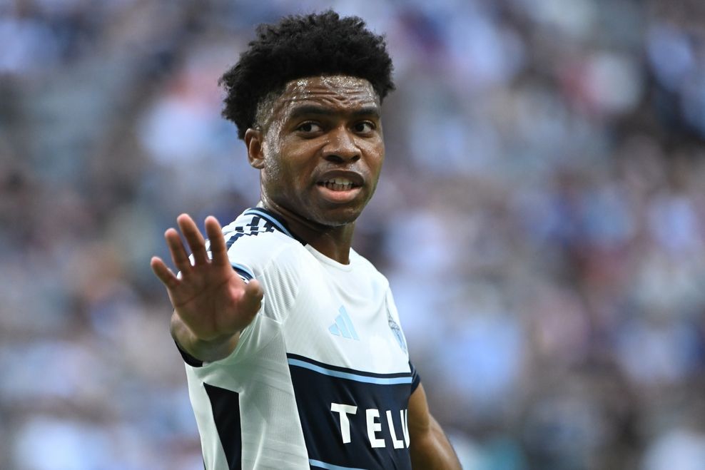 Ralph Priso has thrived at centre back (Simon Fearn/Imagn Images)