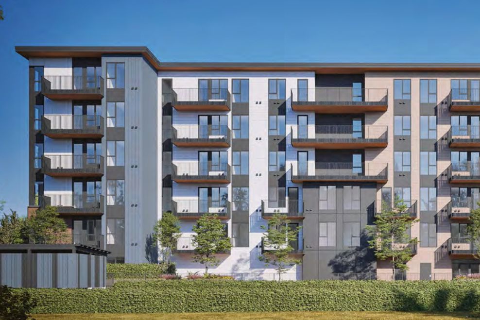 Concept of the Riverside Drive housing project in North Vancouver. (Metro Vancouver Regional District)