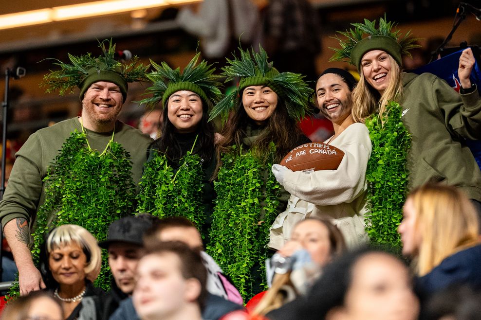 Bad Bunny in the house (Jordan Leigh/Rugby Canada)