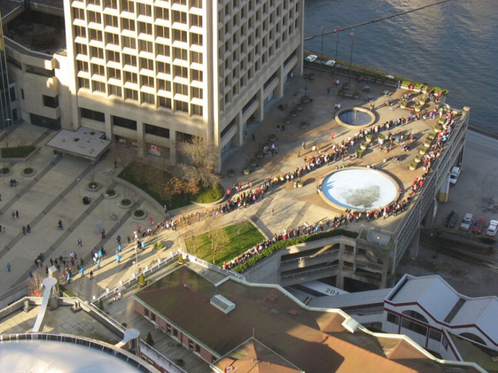 skytrain canada line waterfront station opening august 2009