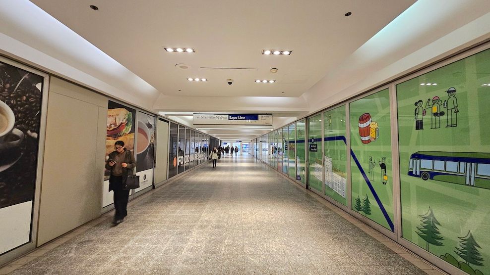 skytrain granville station hudson