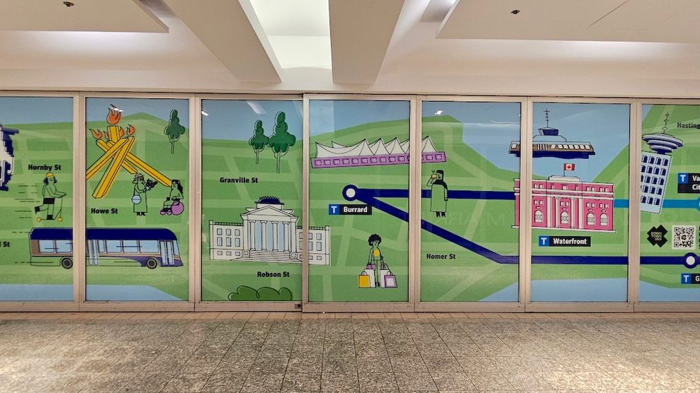 skytrain granville station hudson