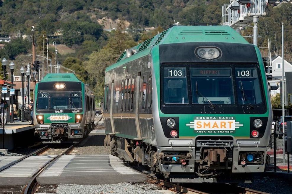 Sonoma Marin Area Rail Transit. (SMART)