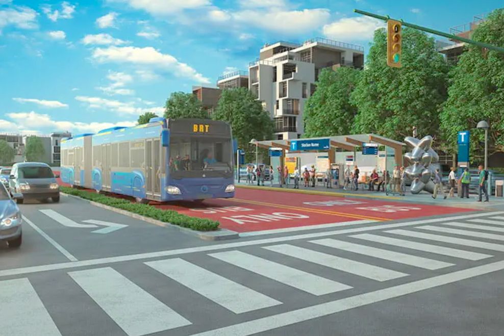 translink brt station stop concept bus rapid transit