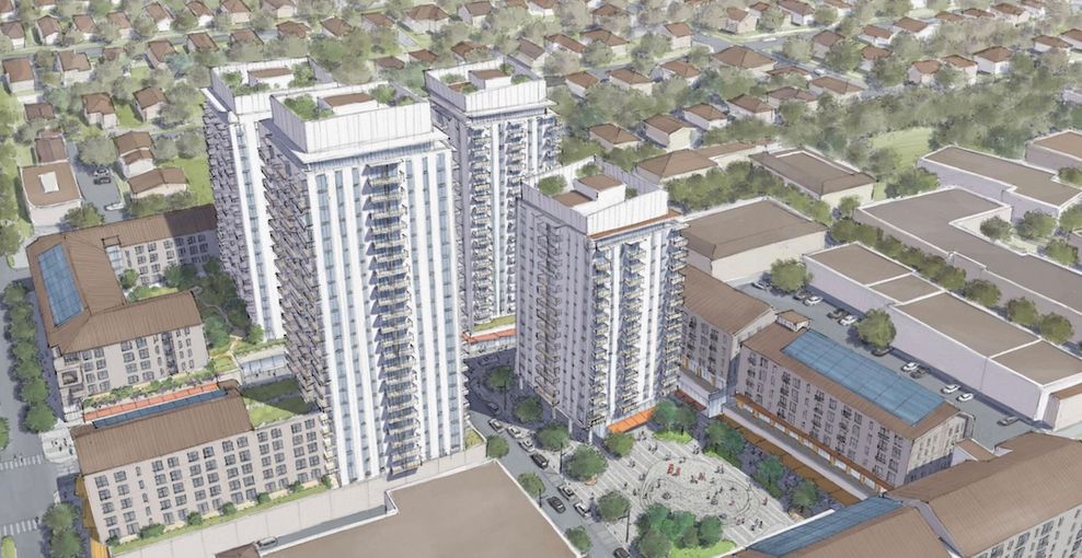 Tsawwassen Town Centre mall redevelopment Delta