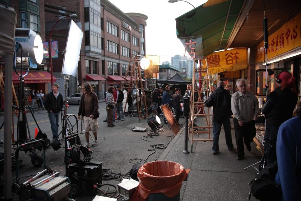 filming in Vancouver