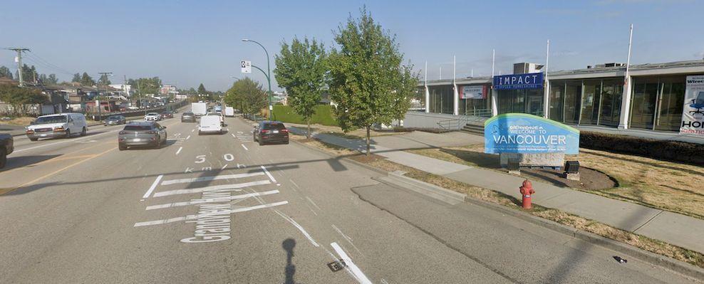 welcome to vancouver sign grandview highway