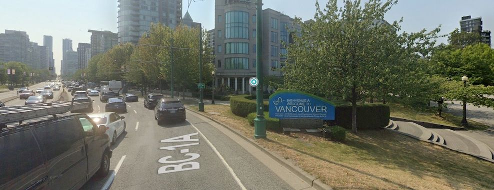 welcome to vancouver sign